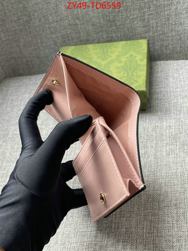 Gucci Bags(4A)-Wallet-,buy cheap replica ,ID: TD6559,$: 49USD