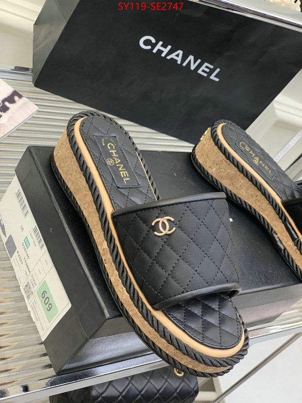 Women Shoes-Chanel,mirror quality , ID: SE2747,$: 119USD
