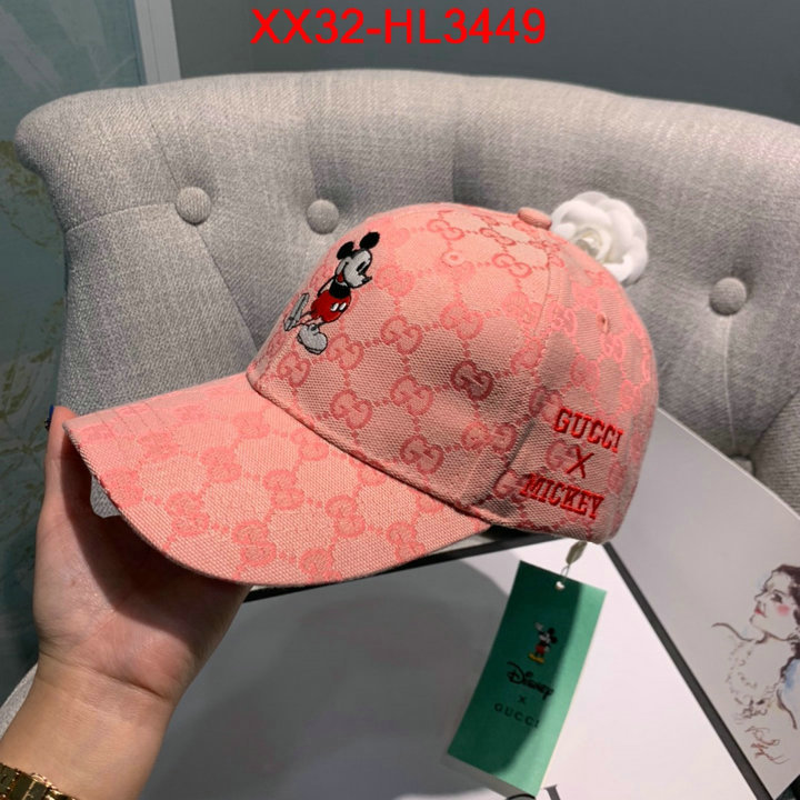 Cap (Hat)-Gucci,where to buy fakes , ID: HL3449,$: 32USD