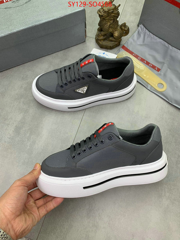 Men Shoes-Prada,best replica quality , ID: SO4568,$: 129USD