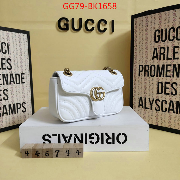 Gucci Bags(4A)-Marmont,at cheap price ,ID: BK1658,$:79USD