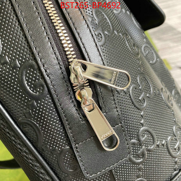 Gucci Bags(TOP)-Backpack-,best luxury replica ,ID: BP4692,$: 265USD