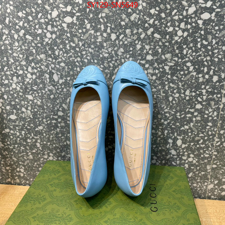 Women Shoes-Gucci,7 star quality designer replica , ID: SN5649,$: 129USD