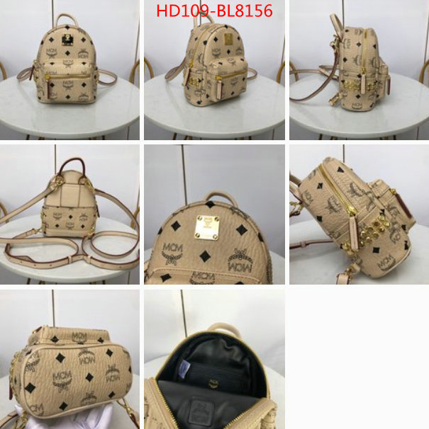 MCM Bags(TOP)-Backpack-,ID: BL8156,$: 109USD