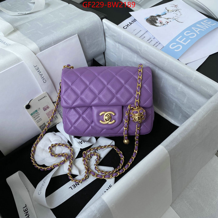 Chanel Bags(TOP)-Diagonal-,ID: BW2189,$: 229USD
