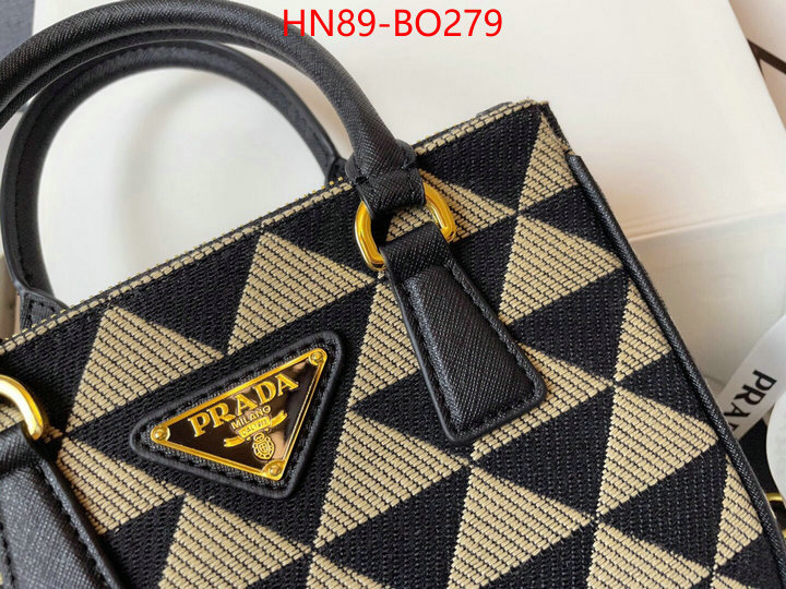 Prada Bags(4A)-Handbag-,wholesale ,ID: BO279,$: 89USD