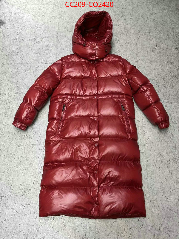 Down jacket Women-Moncler,where can you buy replica , ID: CO2420,$: 209USD