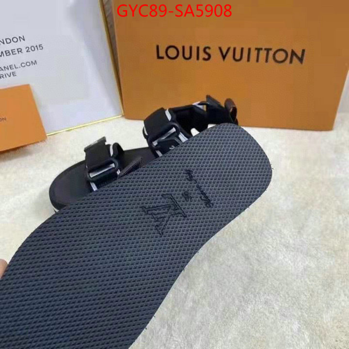 Women Shoes-LV,wholesale imitation designer replicas , ID: SA5908,$: 89USD