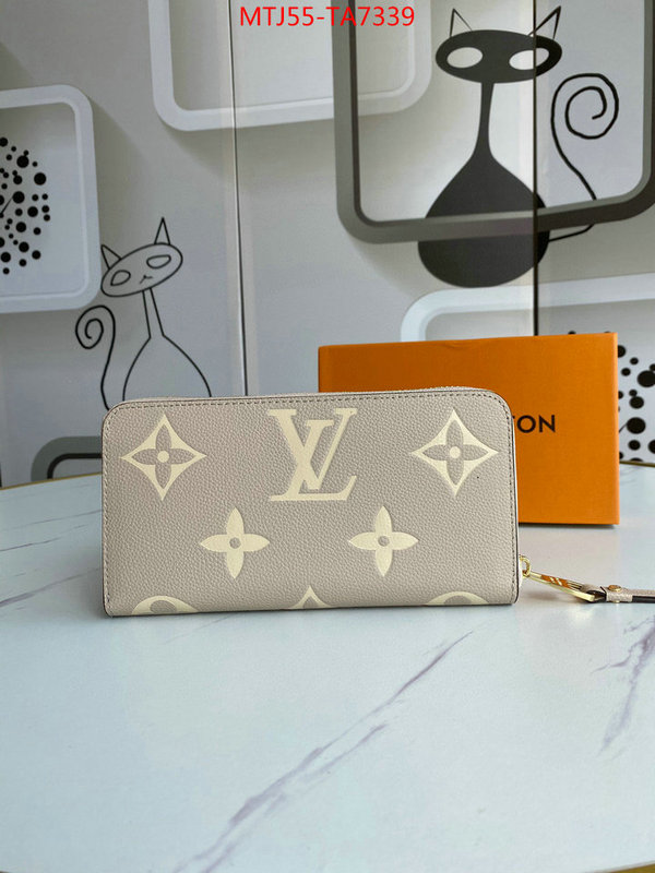 LV Bags(4A)-Wallet,ID: TA7339,$: 55USD