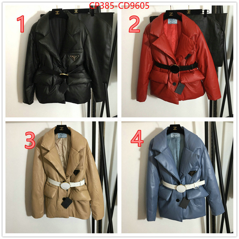 Down jacket Women-Prada,supplier in china , ID: CD9605,$: 385USD