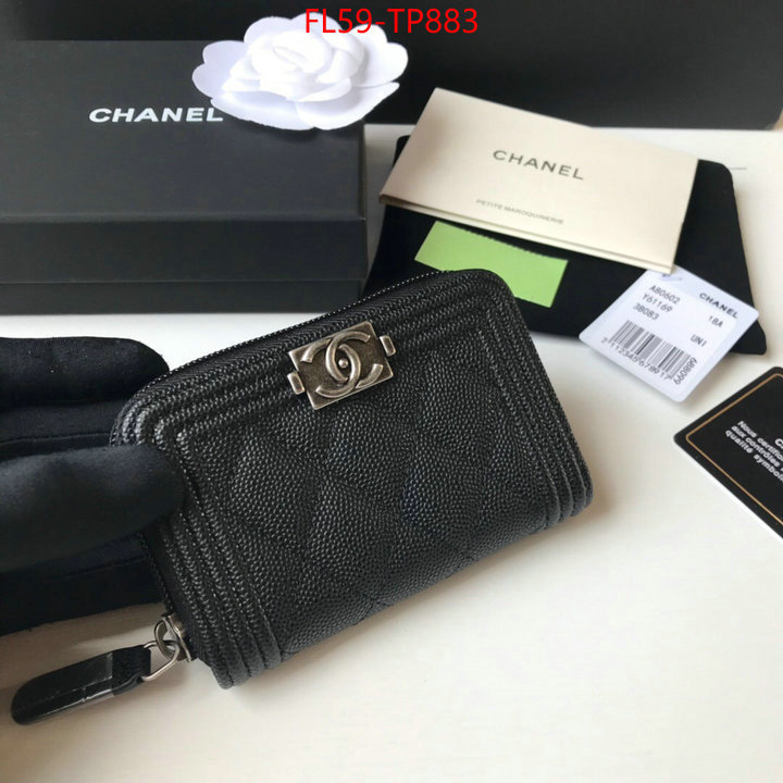 Chanel Bags(4A)-Wallet-,ID: TP883,$: 59USD