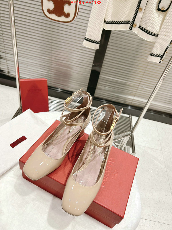 Women Shoes-Valentino,top quality , ID: SE1188,$: 145USD