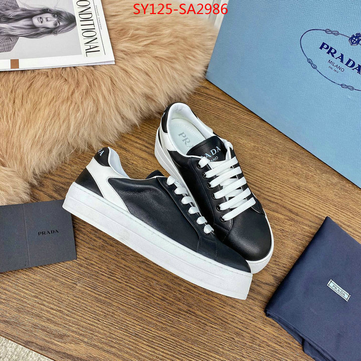 Women Shoes-Prada,high quality , ID:SA2986,$: 125USD