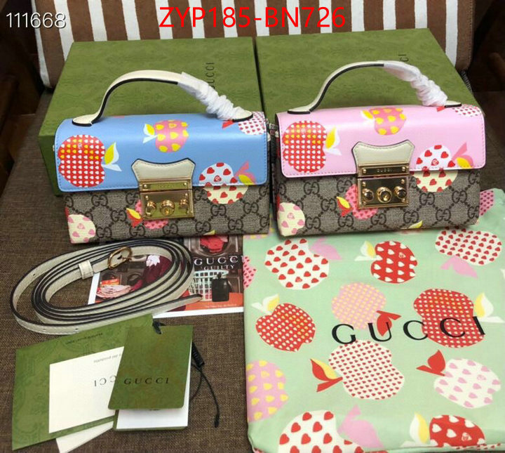 Gucci Bags(TOP)-Padlock-,where to buy fakes ,ID: BN726,$: 185USD