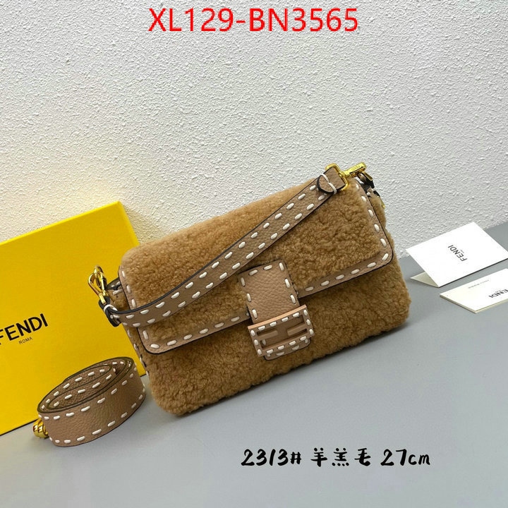 Fendi Bags(4A)-Baguette-,aaaaa replica designer ,ID: BN3565,$: 129USD