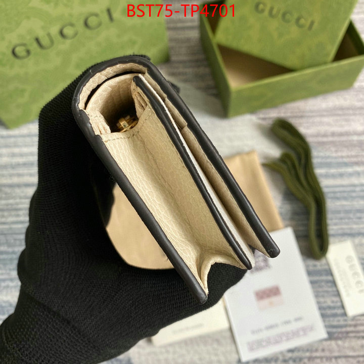 Gucci Bags(TOP)-Wallet-,ID: TP4701,$: 75USD