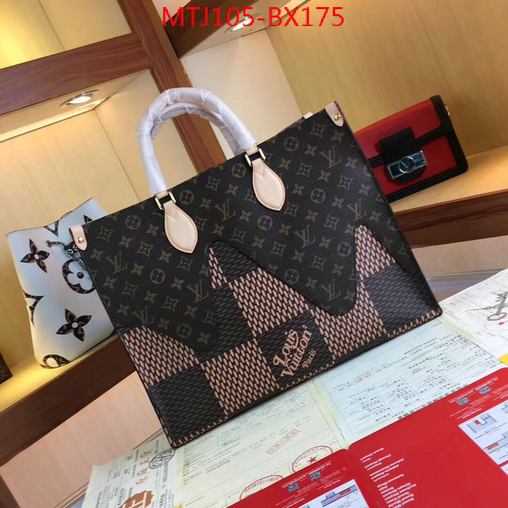 LV Bags(4A)-Handbag Collection-,ID: BX175,$: 105USD