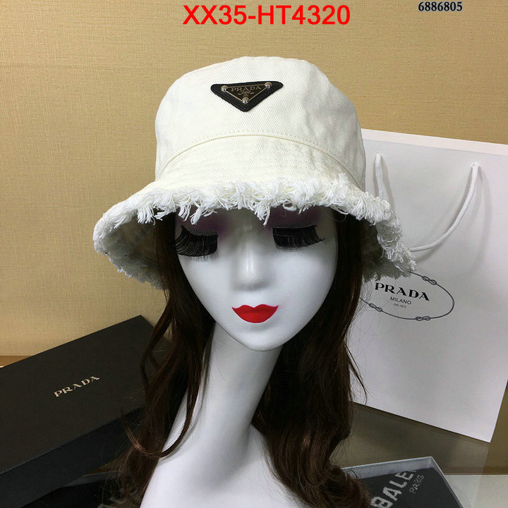 Cap (Hat)-Prada,shop designer replica , ID: HT4320,$: 35USD