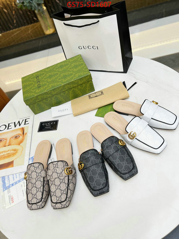 Women Shoes-Gucci,for sale cheap now , ID: SD1607,$: 75USD