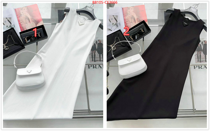 Clothing-Prada,high quality designer replica , ID: CE3666,$:105USD