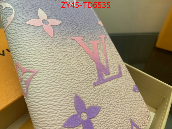 LV Bags(4A)-Wallet,top quality designer replica ,ID: TD6535,$: 45USD