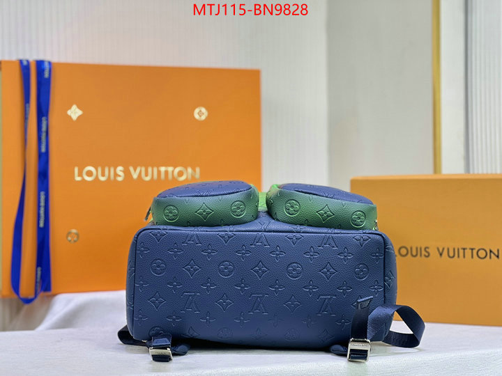 LV Bags(4A)-Backpack-,replicas ,ID: BN9828,$: 115USD