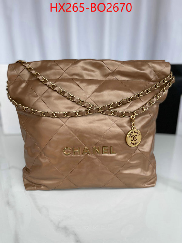 Chanel Bags(TOP)-Handbag-,ID: BO2670,$: 265USD