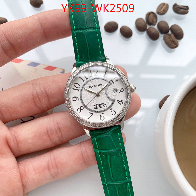 Watch(4A)-Cartier,top quality designer replica , ID: WK2509,$:99USD
