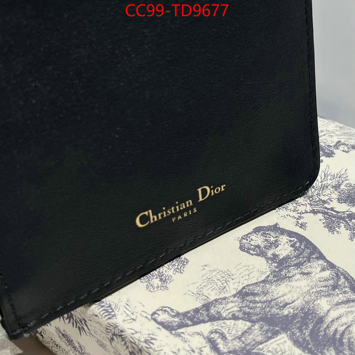 Dior Bags(TOP)-Wallet-,ID: TD9677,$: 99USD