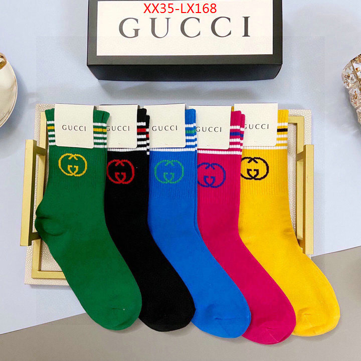 Sock-Gucci,new , ID: LX168,$: 35USD