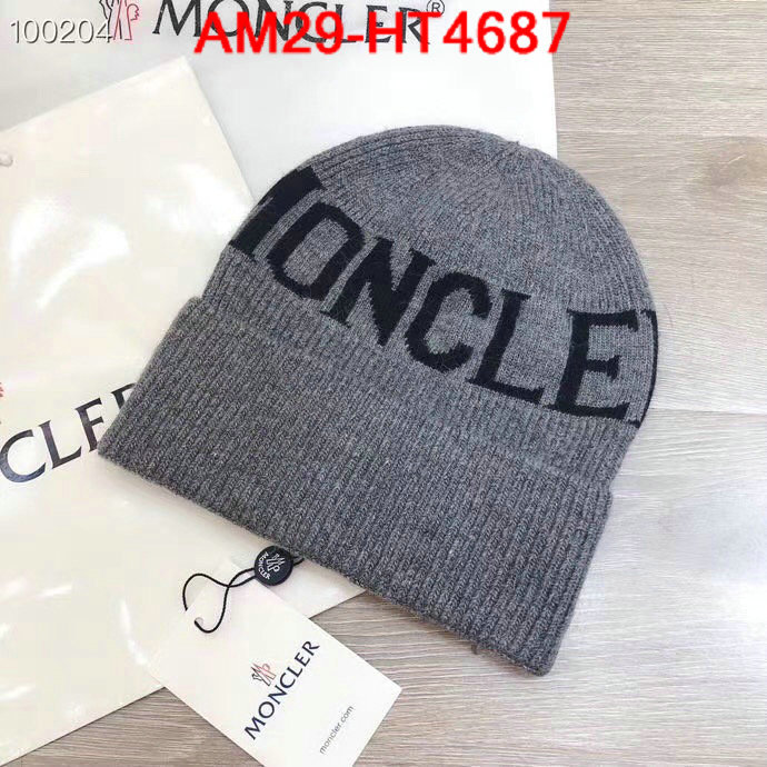 Cap (Hat)-Moncler,fake , ID: HT4687,$: 29USD