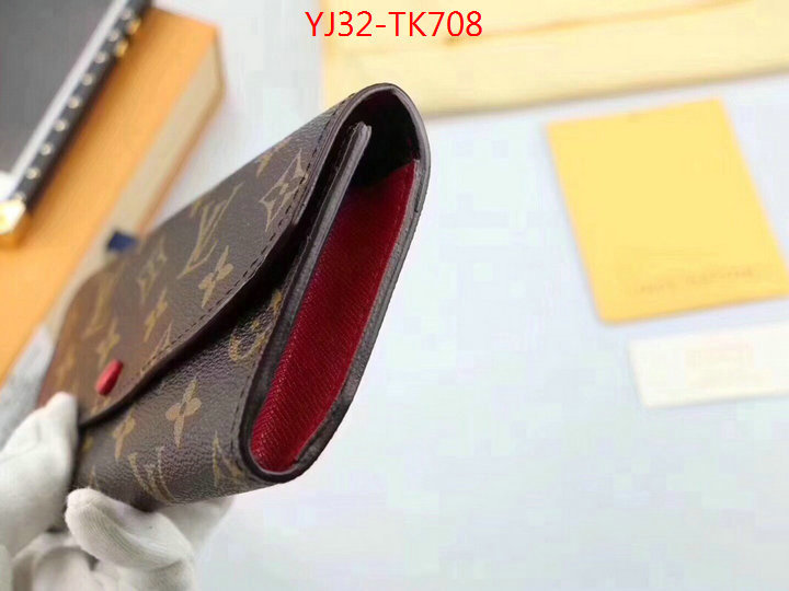 LV Bags(4A)-Wallet,ID: TK708,$:32USD