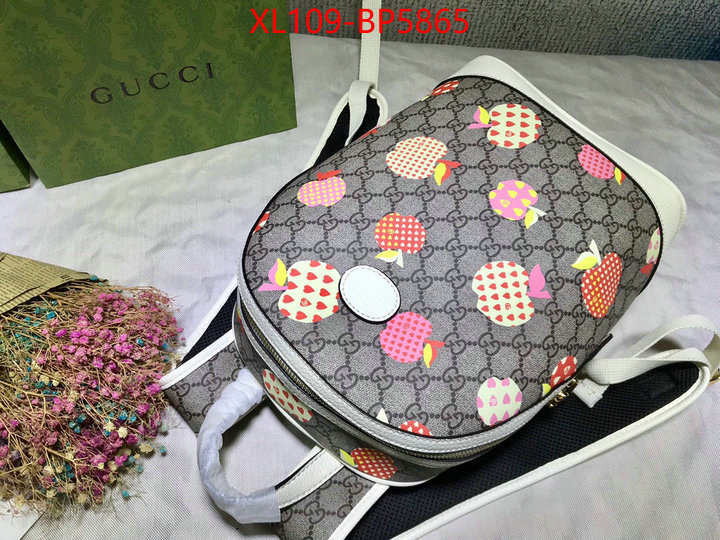 Gucci Bags(4A)-Backpack-,luxury fashion replica designers ,ID: BP5865,$: 109USD