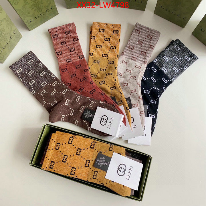 Sock-Gucci,aaaaa replica designer , ID: LW4798,$: 32USD