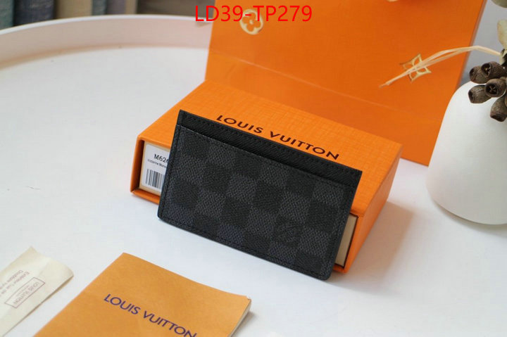 LV Bags(TOP)-Wallet,ID: TP279,$: 39USD