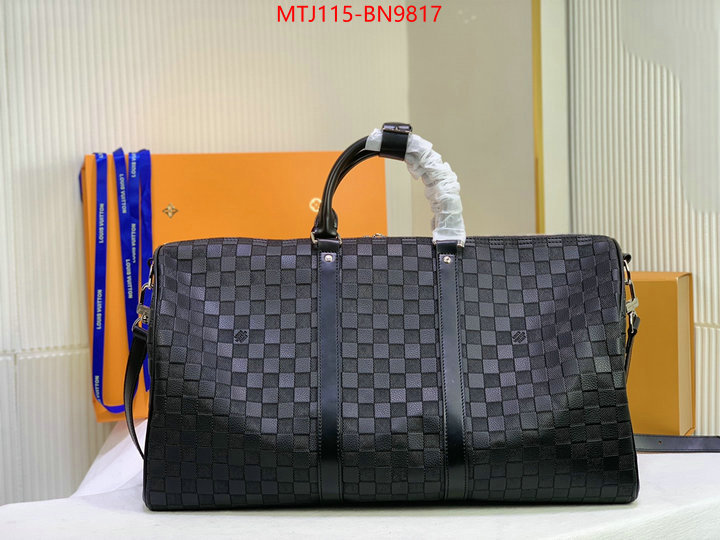 LV Bags(4A)-Keepall BandouliRe 45-50-,aaaaa replica designer ,ID: BN9817,$: 115USD