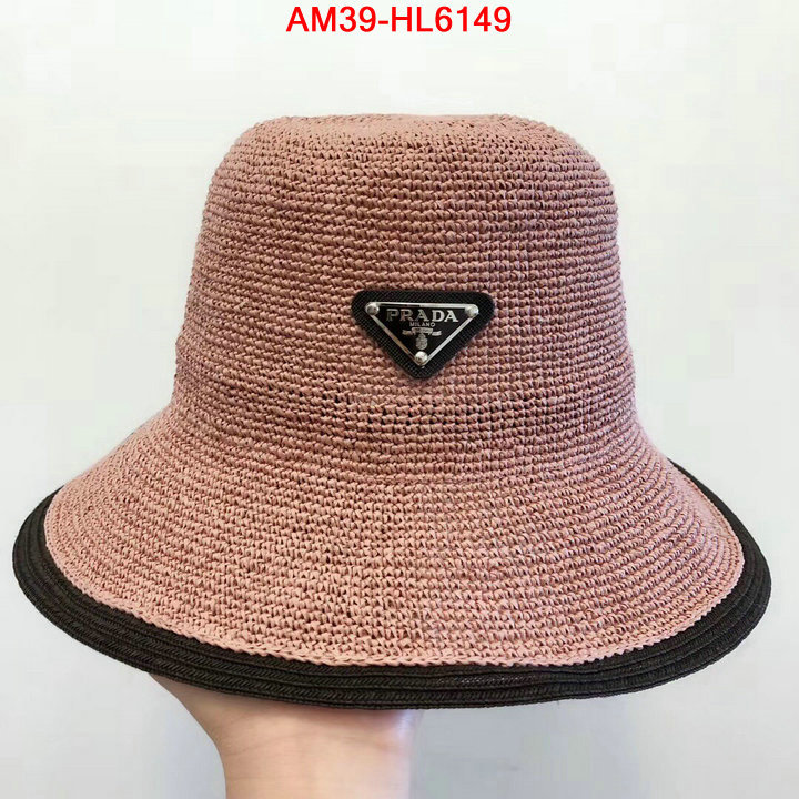 Cap (Hat)-Prada,luxury fashion replica designers , ID: HL6149,$: 39USD