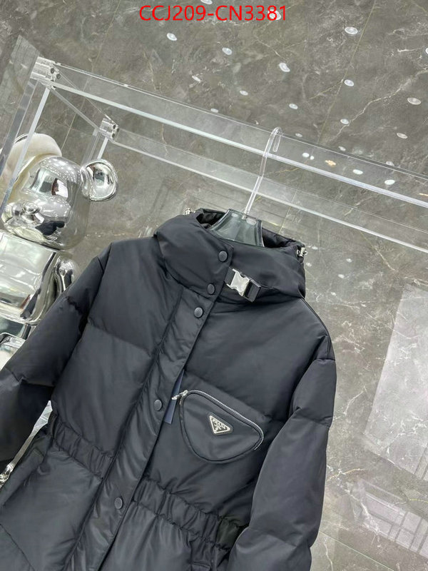 Down jacket Women-Prada,what 1:1 replica , ID: CN3381,