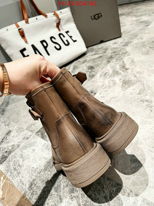 Women Shoes-UGG,1:1 clone , ID: SO4192,$: 129USD