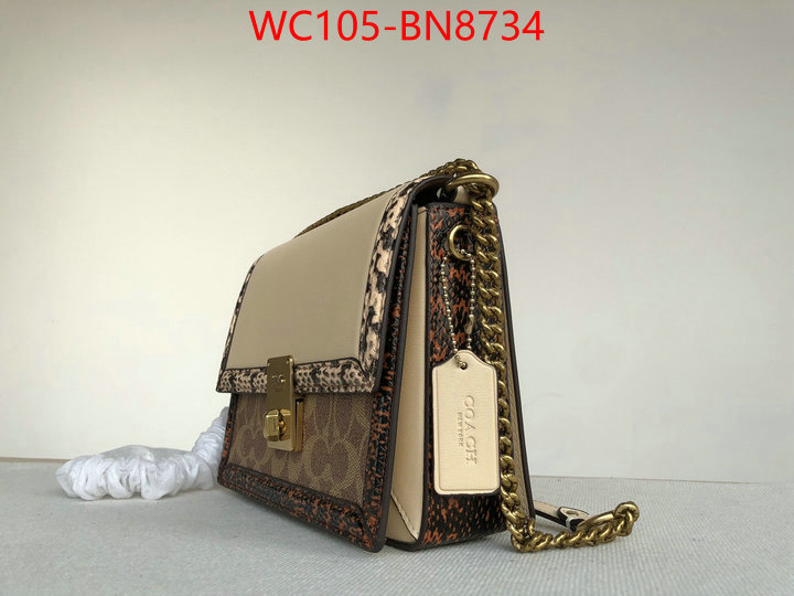 Coach Bags(4A)-Diagonal,replica aaaaa+ designer ,ID: BN8734,$: 105USD