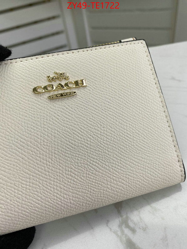 Coach Bags(4A)-Wallet,how to find replica shop ,ID: TE1722,$: 49USD