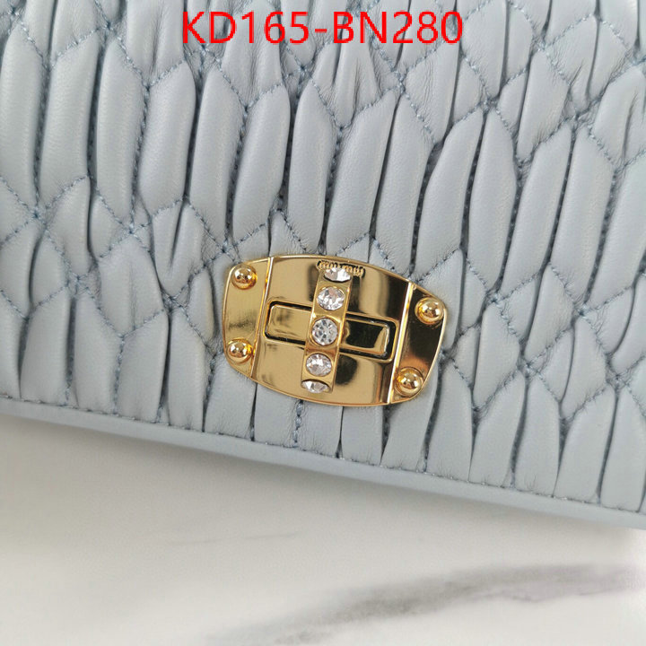 Miu Miu Bags(TOP)-Diagonal-,wholesale china ,ID: BN280,$: 165USD