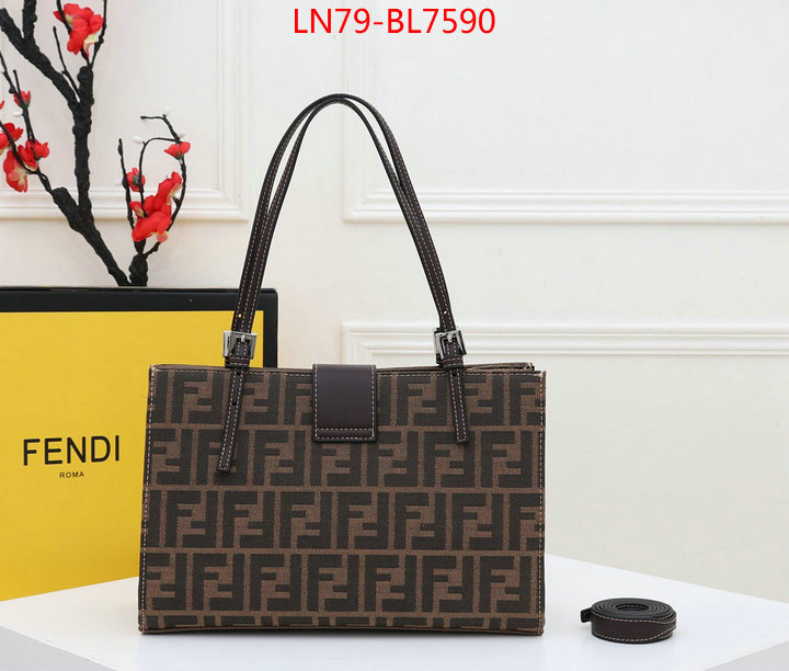 Fendi Bags(4A)-Baguette-,designer high replica ,ID: BL7590,$: 79USD