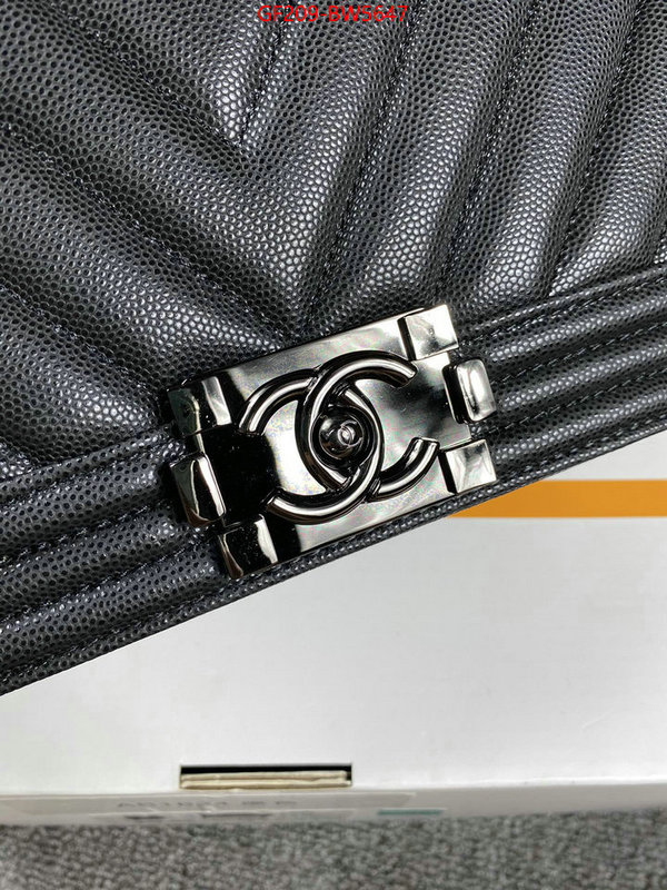 Chanel Bags(TOP)-Le Boy,ID: BW5647,$: 209USD