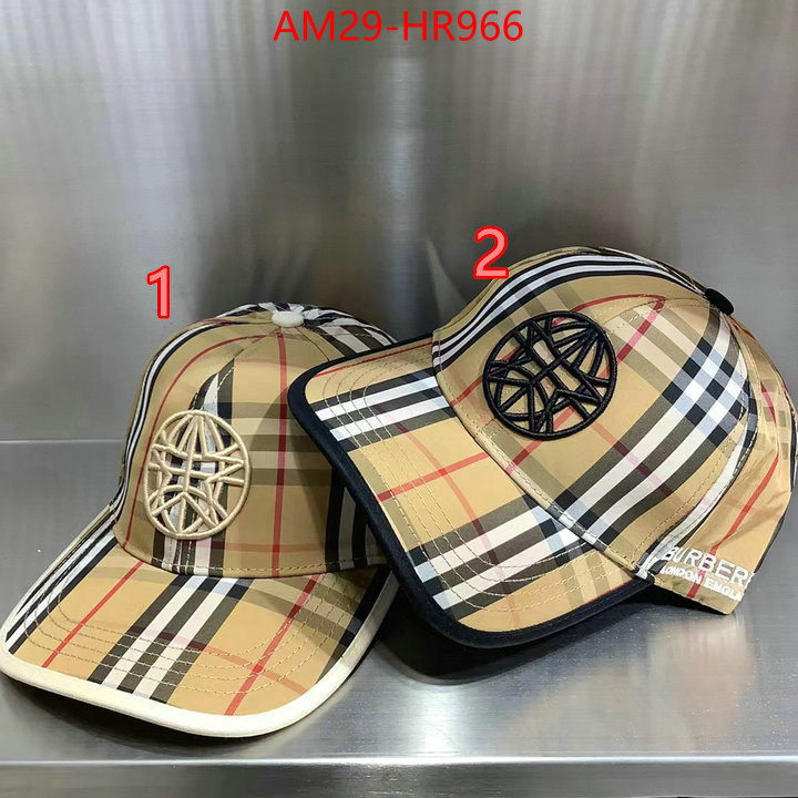 Cap (Hat)-Burberry,styles & where to buy , ID: HR966,$: 29USD