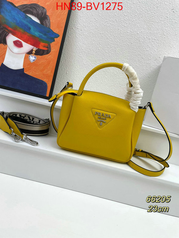 Prada Bags(4A)-Handbag-,fake aaaaa ,ID: BV1275,$: 89USD