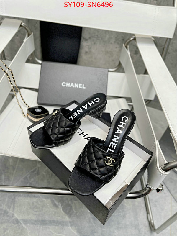 Women Shoes-Chanel,top designer replica , ID: SN6496,$: 109USD