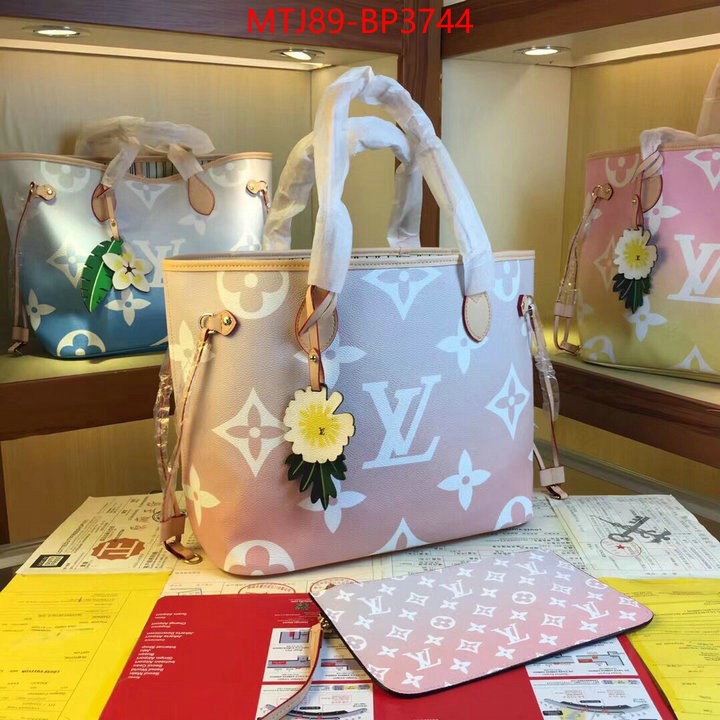 LV Bags(4A)-Neverfull-,brand designer replica ,ID: BP3744,$: 89USD