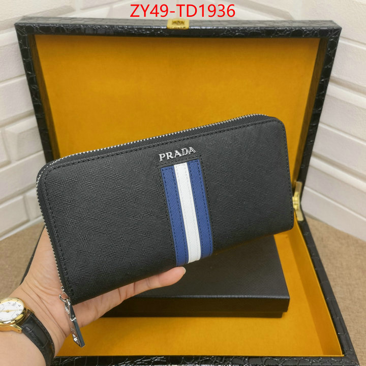 Prada Bags(4A)-Wallet,counter quality ,ID: TD1936,$: 49USD