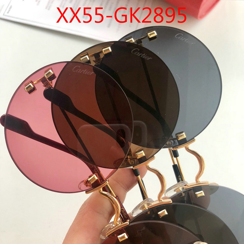 Glasses-Cartier,highest quality replica , ID: GK2895,$:55USD